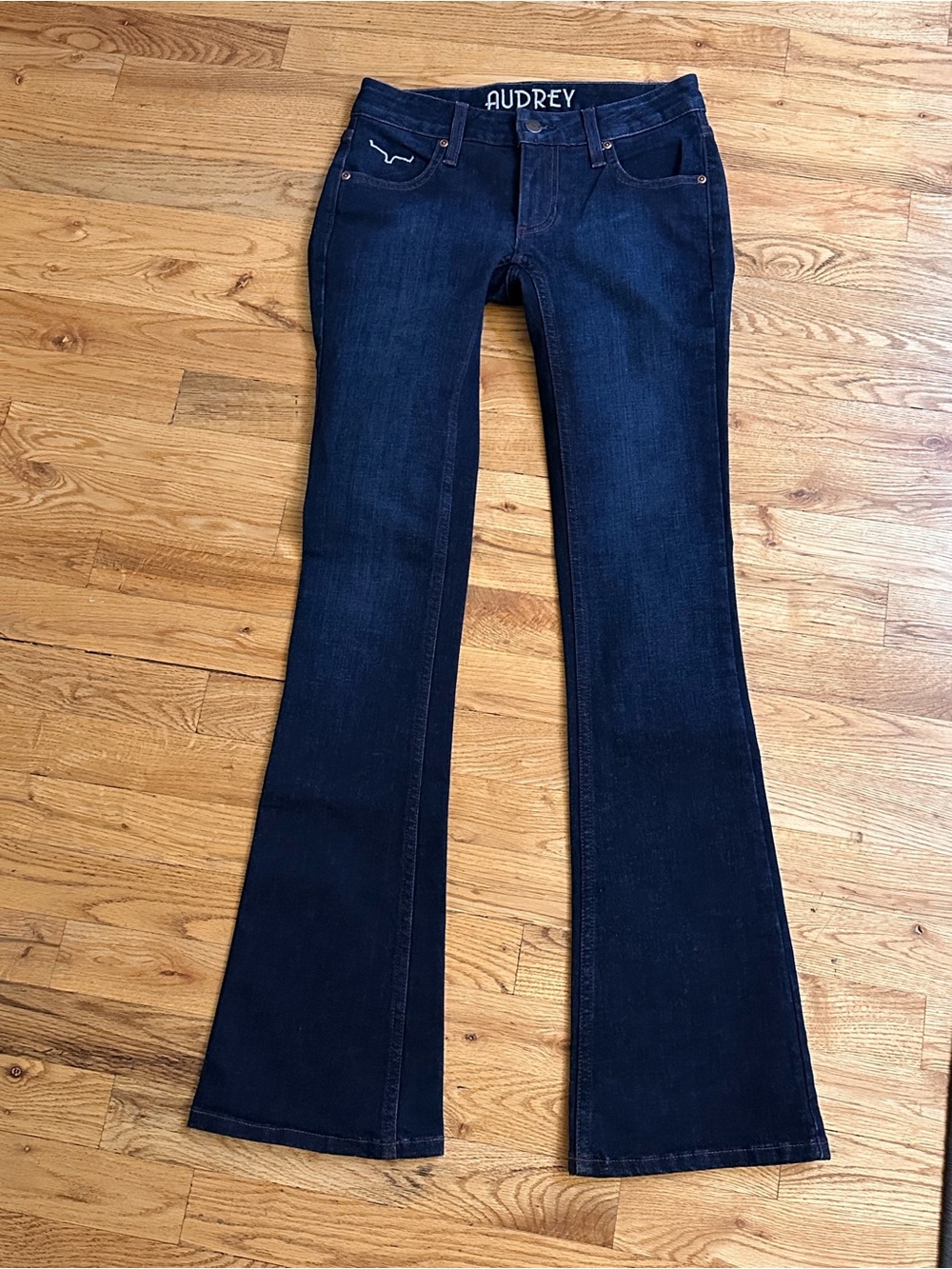 Kimes Ranch Audrey Dark Indigo Flare Jeans